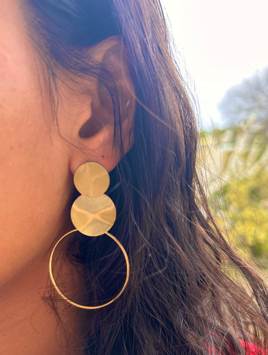 Boucles d'oreilles IRIS
